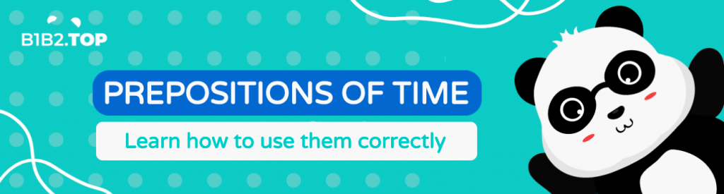 prepositions of time header